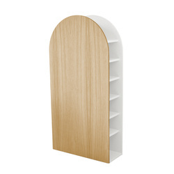 JUBI Úzká botní skříňka 65x25cm bílá