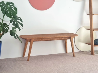 Bench 120x32x45cm ENVELOPE Oak