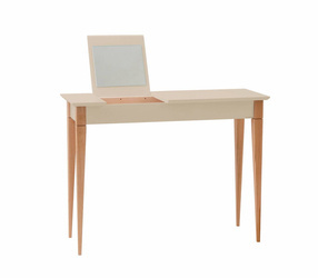 Toaletní stolek MIMO se zrcadlem 105x35cm Hnědá béžová