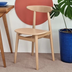 Holz-Esszimmerstuhl Biju aus Buchenholz